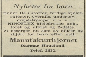 Bilde av Manufakturhjørnet Dagmar Haugland